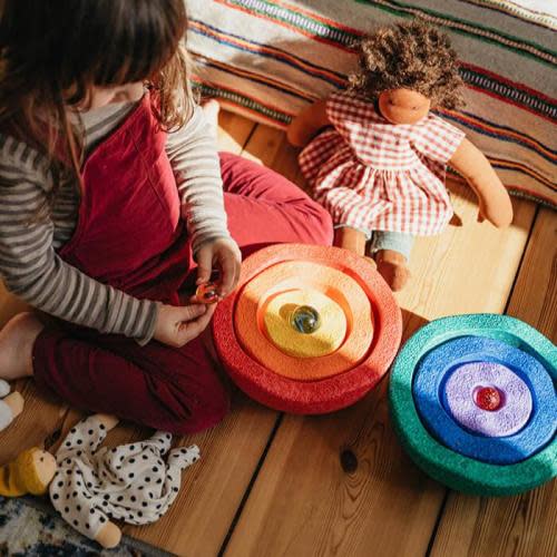 Stapelstein Inside Nesting & Stacking set - 6 pcs