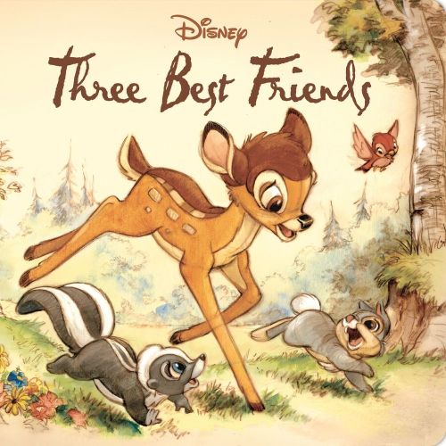 Three Best Friends (Disney: Deluxe Board Book)
