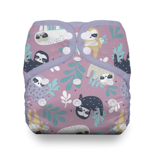 Thirsties One Size All In One (8-40 lbs) - Sloth Life