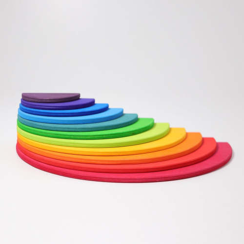 Grimm's Semi Circles Rainbow 11 Pieces