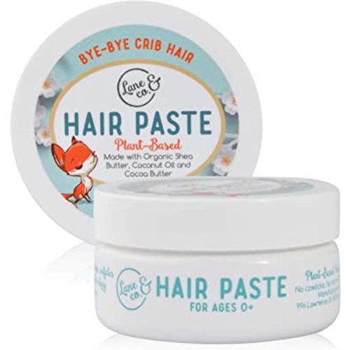 LANE & CO. Hair Paste - Plant-Based Styling Paste for Babies, Toddlers, Kids - Natural & Organic Formula, Safe & Non-Sticky, Tame Bed Head & Flyaway Hair, 2oz