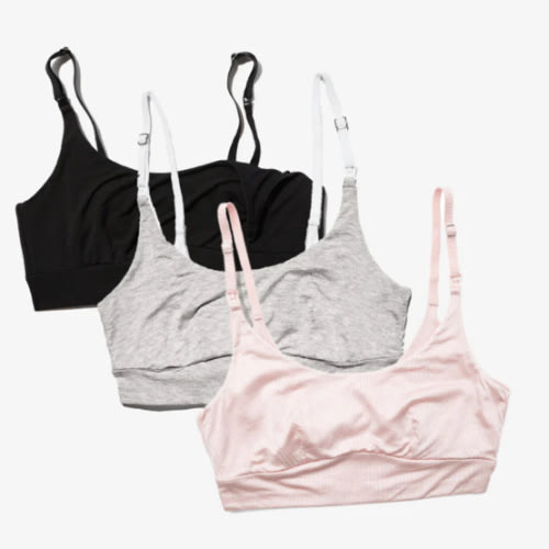Everything Bra 3-Pack | Soft, Stretchy Maternity & Nursing Bras by Bodily
