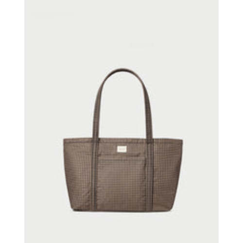 Mira Brown/Black Check Everyday Tote | Totes | Handbags