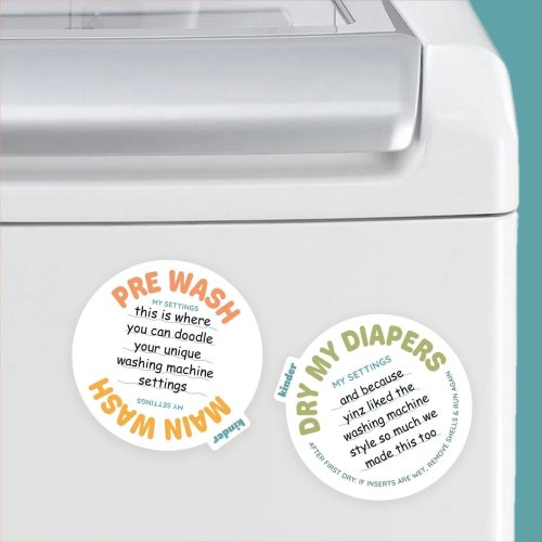 Wash Cycle Indicator Washing Machine Magnet