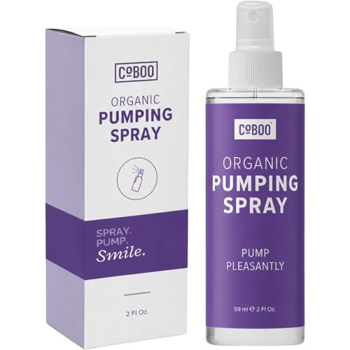 CoBoo The Original Pumping Spray, Organic Breast Pump Lubricant