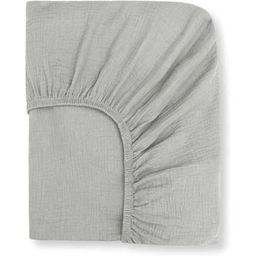 Nora's Nursery Muslin Crib Sheet - 100% Organic Cotton