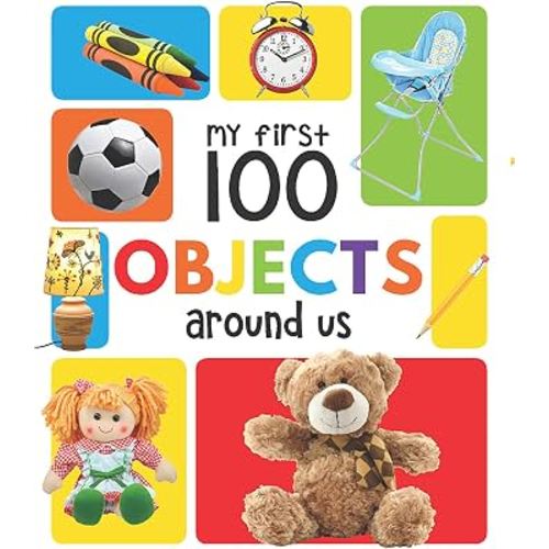 My First 100 Objects Around Us: Padded Board Books