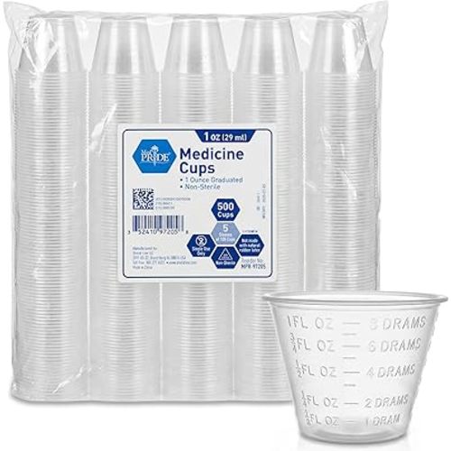 MED Pride Graduated, Medicine Cups - Set of 500