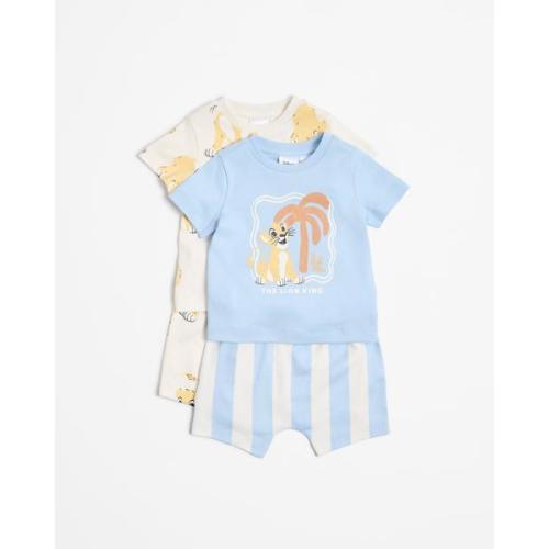 Baby Disney The Lion King Organic Cotton Pyjama Set 2 Pack