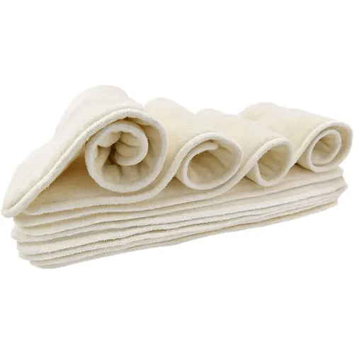 Nora's Nursery Baby Cloth Pocket Diapers Inserts 10 Pack