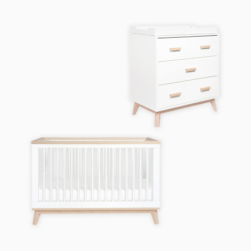 babyletto Scoot Crib & Dresser Bundle
