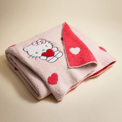 Hello Kitty® Heart Throw Blanket
