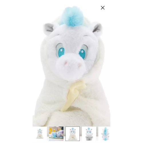Pegasus Plush with Blanket Pouch β Hercules β Disney Babies β Small 11'' β Disney Store Japan | Disney Store