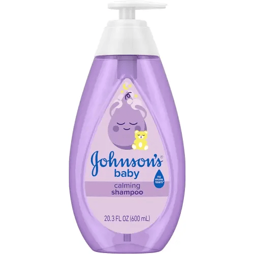 Johnson's Baby Calming Shampoo with Soothing NaturalCalm Aromas, Gentle, Hair Wash, Baby Essentials, Hypoallergenic, No Added Parabens and Sulfates, Baby Essentials, 20.3 fl. oz