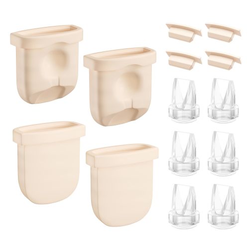 Amazon.com: GOTOCUT Replacement Parts for Eufy Breast Pump, Compatible with Eufy S1 Pro, S1, E20, E10, Includes 6PCS Duckbill Valves & 4PCS Diaphragms & 4PCS Spout Caps
