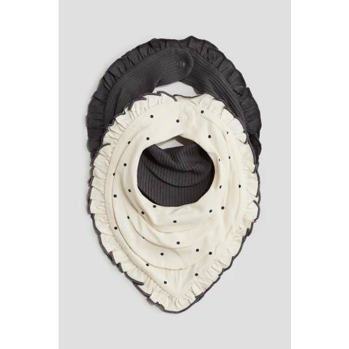2-PACK TRIANGULAR BIBS