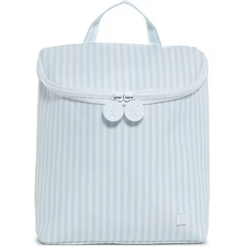 TRVL Stripe Insulated Lunch Bag (Blue)