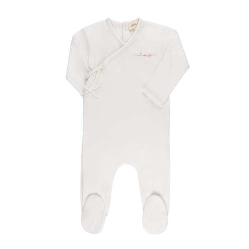 Organic Cotton Amore Pointelle Collection - Footie – Ely's & Co.