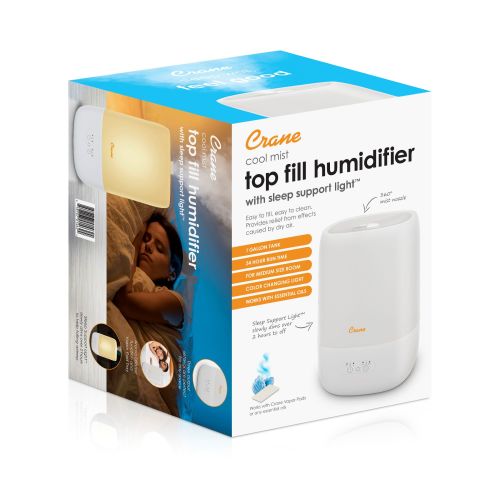 Top Fill Humidifier - 1 Gal. with Sleep Support Light