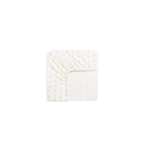 Organic Cotton Cot Sheet - Rose Trail – Jamie Kay USA