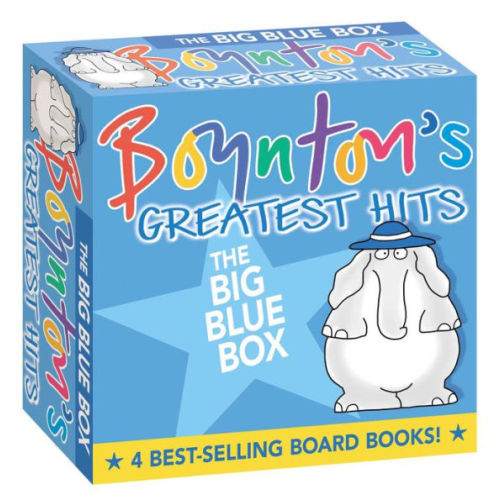 Boynton's Greatest Hits The Big Blue Box (Boxed Set): Moo, Baa, La La La!; A to Z; Doggies; Blue Hat, Green Hat by Sandra Boynton, Board Book | Barnes & Noble®