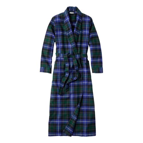 Women's Scotch Plaid Flannel Robe