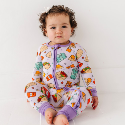 Taco Bell inspired onesie