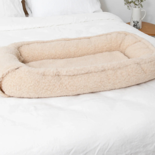 Beige Merino Wool Baby Nest Pod | Simply Sheepskin