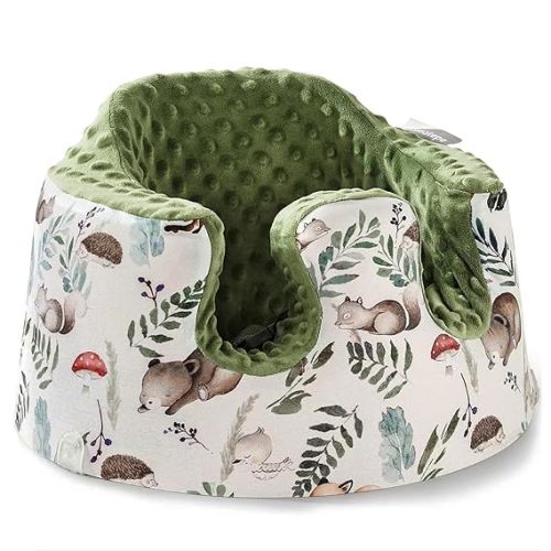 Seat Cover Compatible with Bumbo and Nuby Seat,Soft Breathable Cover for Baby Girl Boy,Cover Only