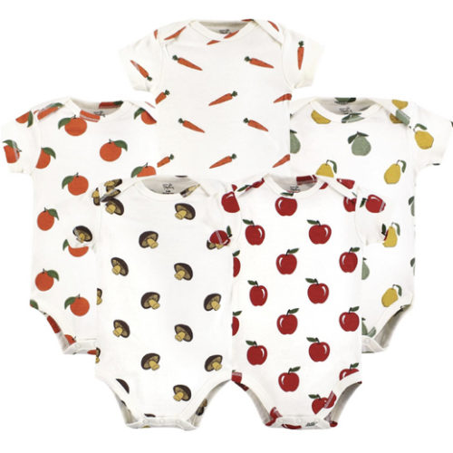 Touched by Nature Unisex Baby Organic Cotton Bodysuits