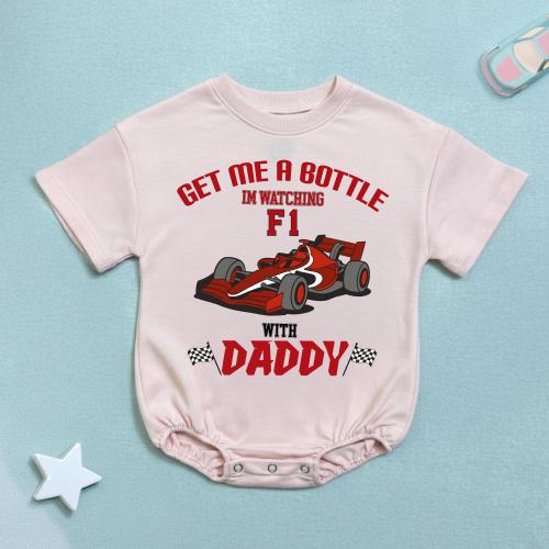 Baby Romper, F1 Race Day Outfit, Watching With Daddy Shirt