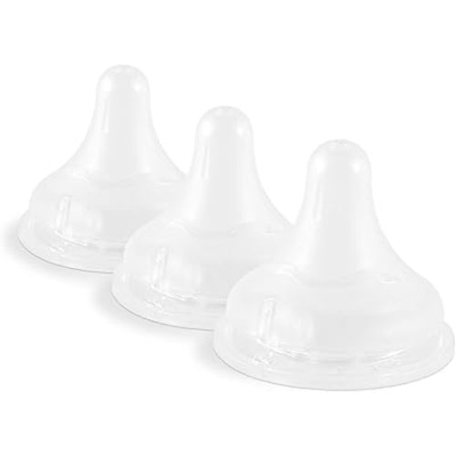 Pigeon Silicone Nipple (Stage 2), Natural Feel, 1+ Months, 3 Counts