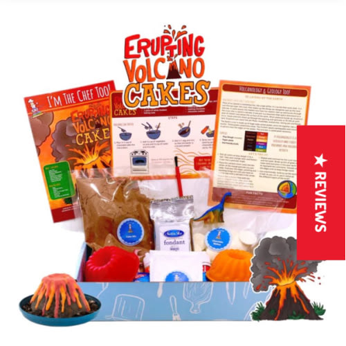 Erupting Volcano Cakes Kit
