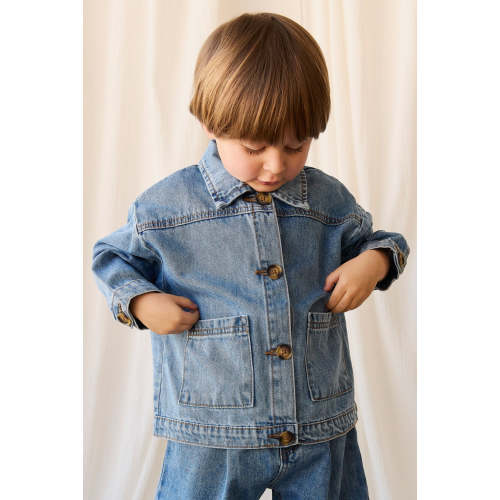Axel Jacket - Vintage Denim – Jamie Kay USA