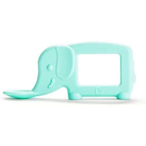 Munchkin® The Baby Toon™ Silicone Teether Spoon, Elephant, Mint (As Seen On Shark Tank)