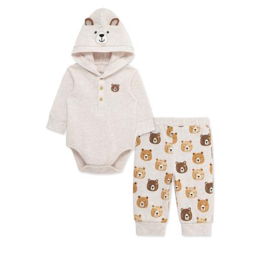 Bear Bodysuit & Pant Set (3M-12M)