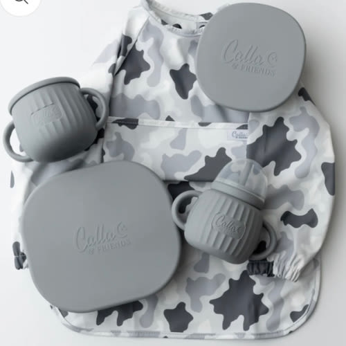 The Grayson Long Sleeve Bib - Camo – Calla and Friends