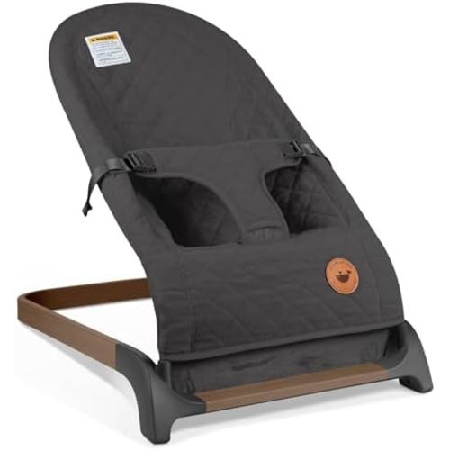 ANGELBLISS Baby Bouncer Seat for Infants, Portable Bouncy Seat, Anthracite