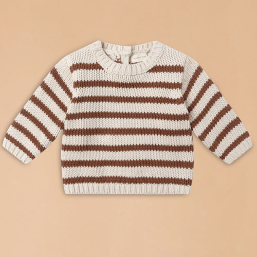 Rex Striped Sweater by Quincy Mae