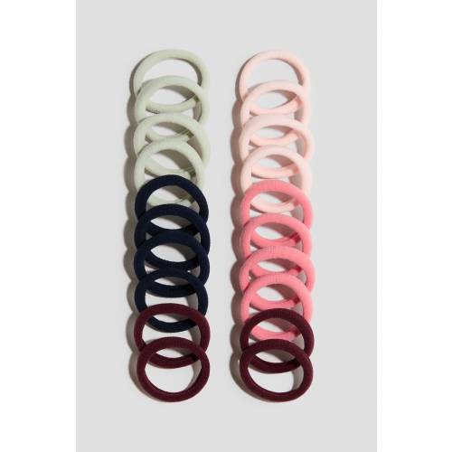 20-PACK HAIR ELASTICS