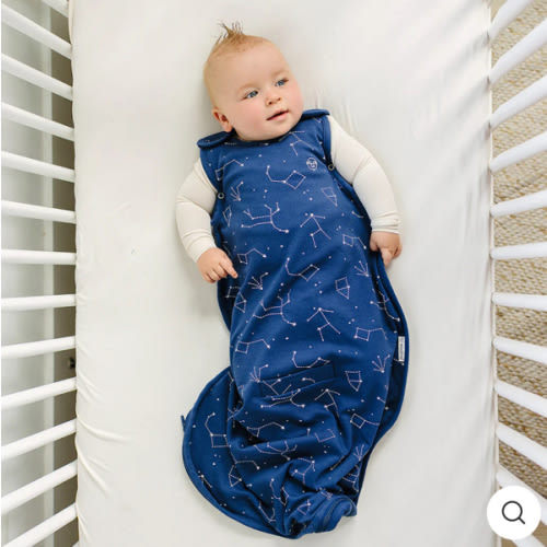4 Season® Ultimate Baby Sleep Bag, Merino Wool & Organic Cotton, Night Sky™