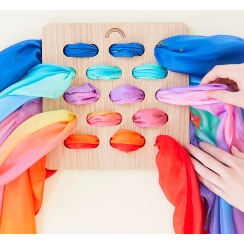 Rainbow Enchanted Playsilk | Shop Sarah's Silks