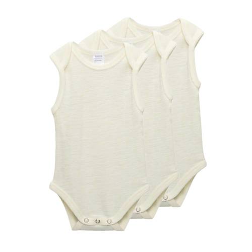 The Sleep Store Basics Merino Singletsuit 3pk | Baby Merino Newborn