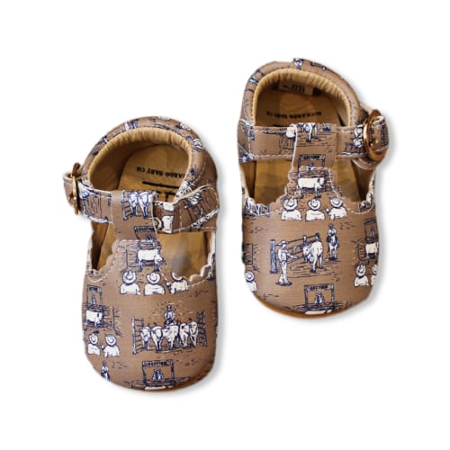 Fortuna T-Bar Moccasins