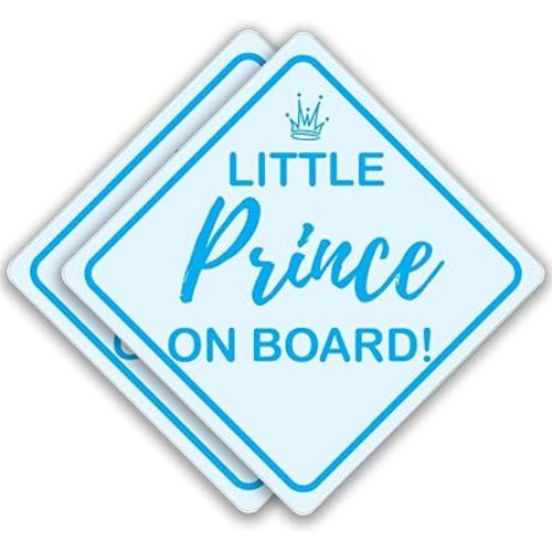 Baby on Board Sticker for Cars (Prince)