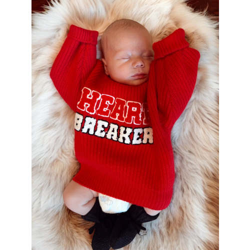 Knit Sweater, Heartbreaker