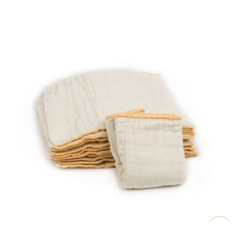 Cloth-eez Prefold Diapers - Organic Natural Unbleached