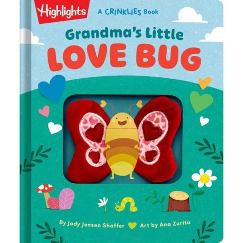 Grandma's Little Love Bug - by Jody Jensen Shaffer (Board Book)