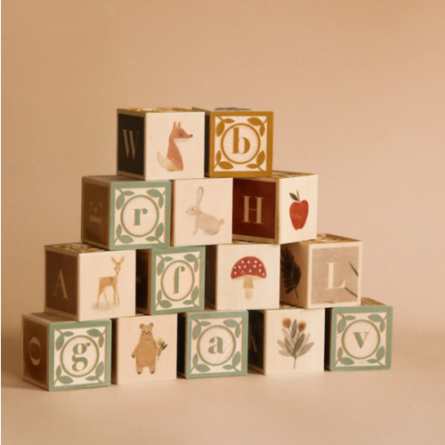 Uncle Goose Watercolor ABC Blocks– Odin Parker