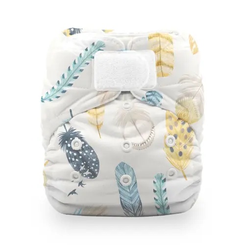 Best Rated All in One Cloth Diaper | Natural Cotton + Hemp | One Size
